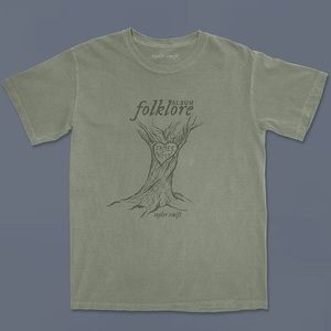 Taylor Swift “showed up at your party” shirt iii folklore size Large